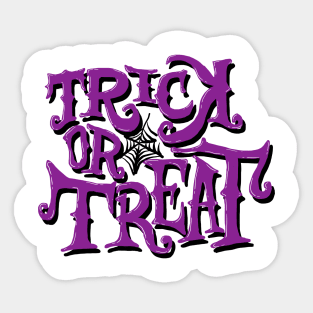 TRICK OR TREAT Sticker
